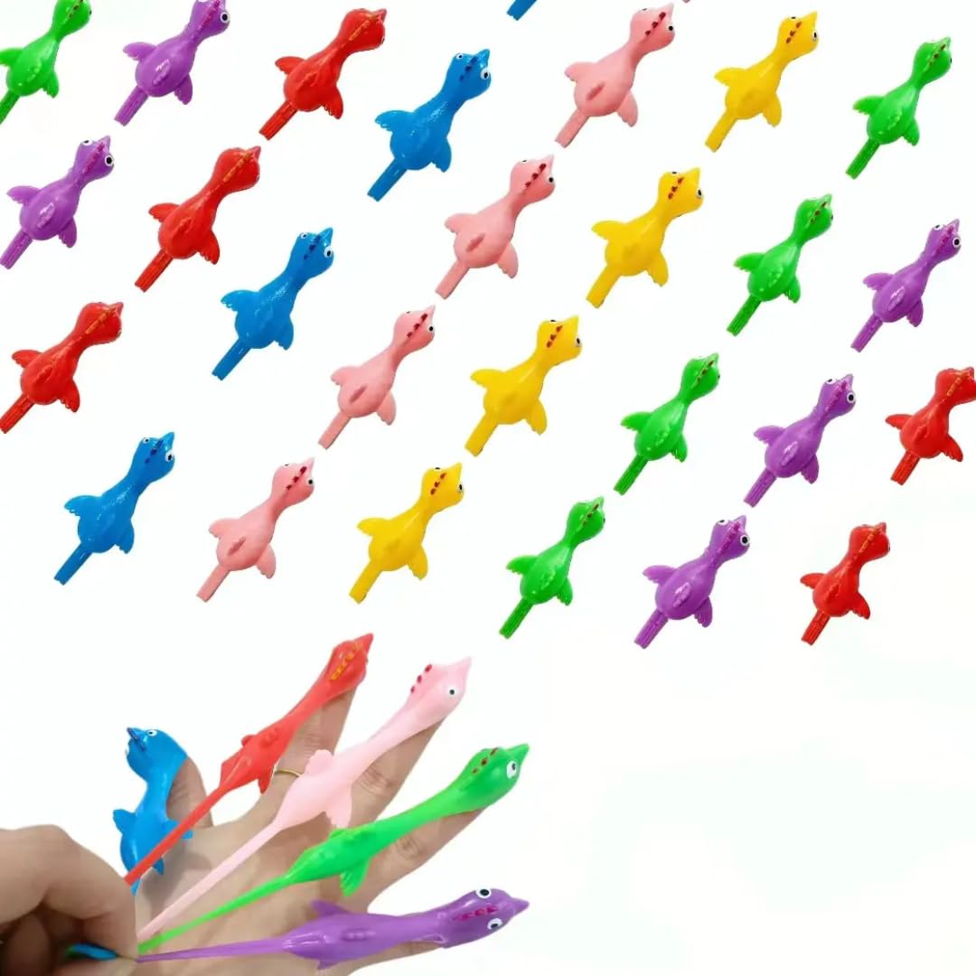 1 Pieces Dinosaur Finger Puppets, Throw Toys Colorful Design, Kids Toy Set, Party Favours