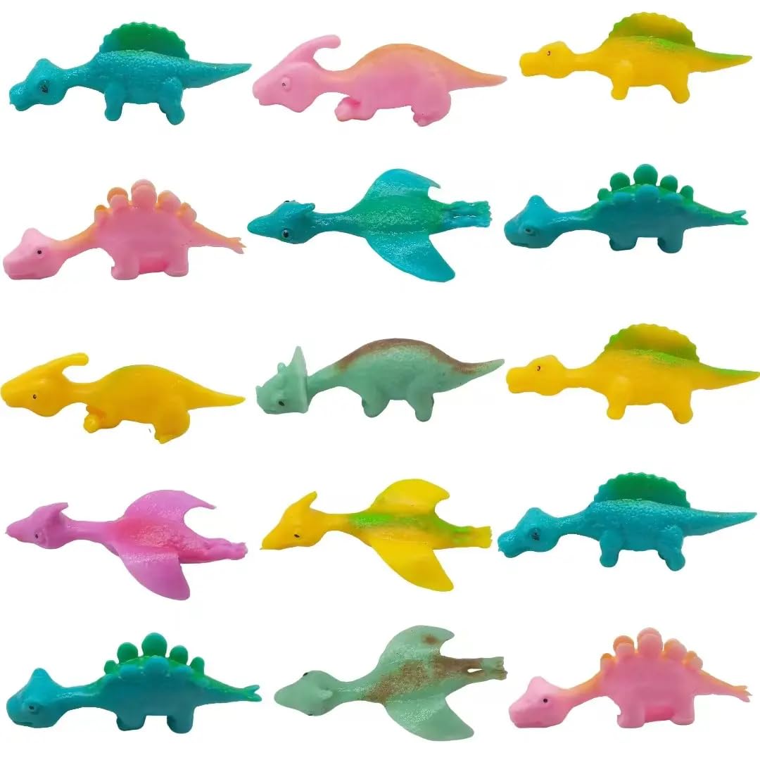 1 Pieces Dinosaur Finger Puppets, Throw Toys Colorful Design, Kids Toy Set, Party Favours