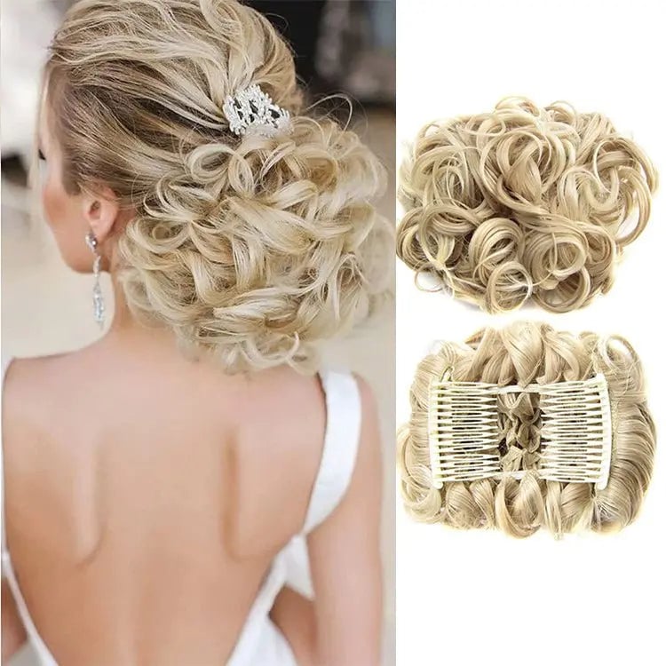 🌲Early Christmas Sale 49% OFF🎁Messy Curly Dish Bun